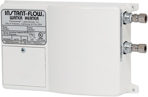 CHRONOMITE LABS 120V Undersink Electric Tankless Water Heater