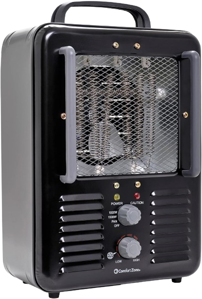 Comfort Zone Electric Portable Space Heater